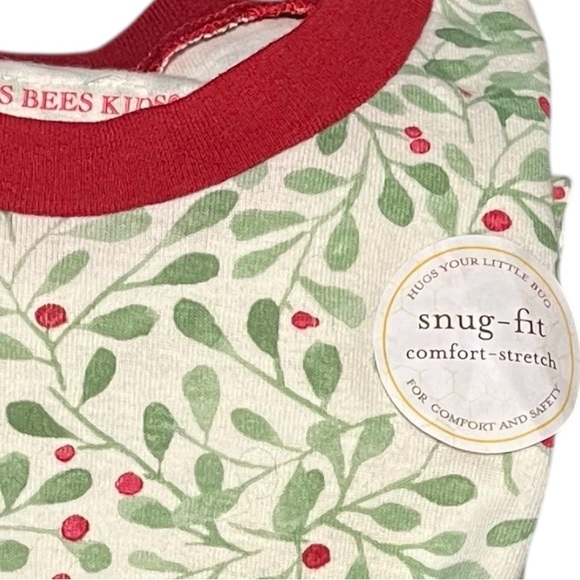 Burt’s Bees 100% Organic Cotton Pajama Set - Picture 4 of 5